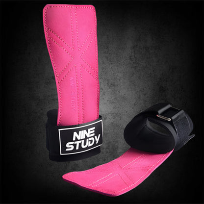 TITANSHIELD LEATHER GYM GLOVES & SUPPORT WRAPS